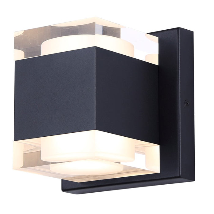 Canarm Valo 1 Light 5" Outdoor Lantern, Black