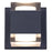 Canarm Valo 1 Light 5" Outdoor Lantern, Black