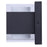 Canarm Valo 1 Light 5" Outdoor Lantern, Black