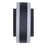 Canarm Franco 1 Light 4.38" Outdoor Lantern, Black