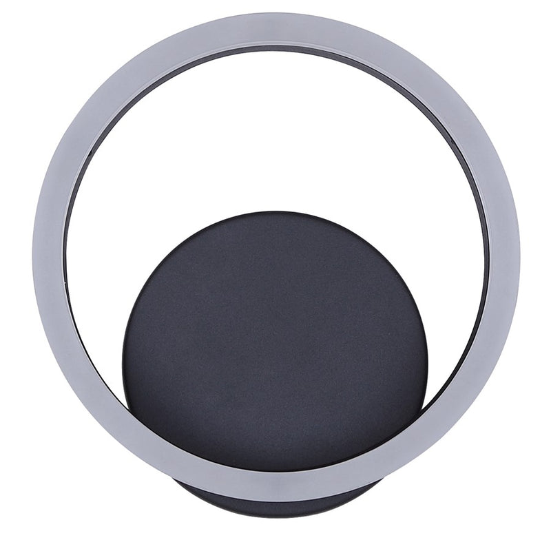 Canarm Franco 1 Light 7.88" Outdoor Lantern, Black
