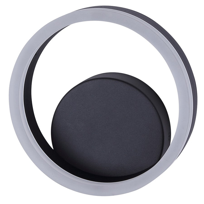 Canarm Franco 1 Light 7.88" Outdoor Lantern, Black