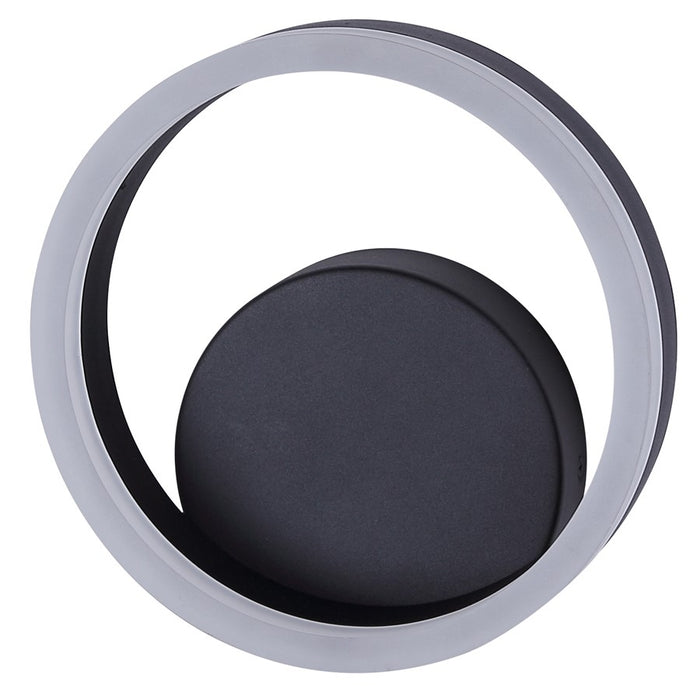 Canarm Franco 1 Light 7.88" Outdoor Lantern, Black