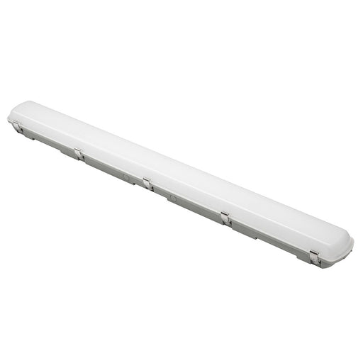 Canarm 48in 40W LED Vapor Tight Flush Mount | White PC Body | Garage & Utility | 47.87 x 3.12 x 4.62 in | Model LP848220-DB5K