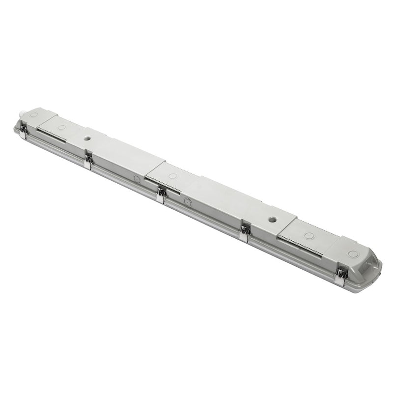 Canarm 48in 40W LED Vapor Tight Flush Mount | White PC Body | Garage & Utility | 47.87 x 3.12 x 4.62 in | Model LP848220-DB5K