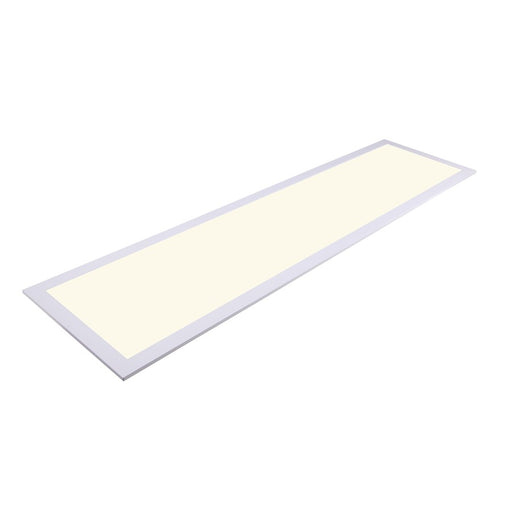 Canarm 14in LED Flat Panel Light | Matte White Flush Mount | Hallway & Closet & Laundry Room | 48 x 12 x 2 in | Model LPL14A30WH