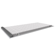 Canarm 24in LED Flat Panel Pendant | Matte White Metal | Kitchen & Office Ceiling Light | 47.88 x 23.75 x 1.62 in | Model LPL24A40WH