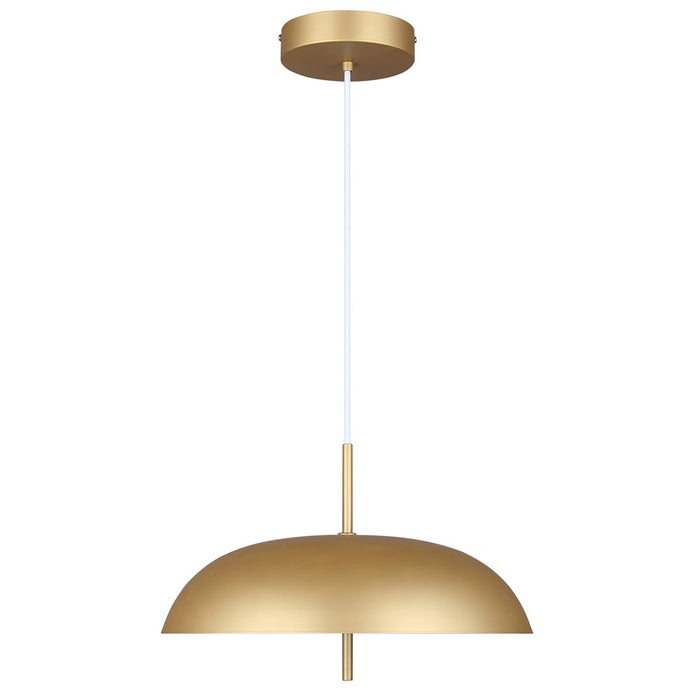 Canarm Kelvin 1 Light 15.75" Pendant, Gold