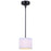 Canarm Carmynn 1 Light 8.13" Pendant, Black