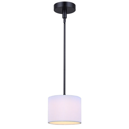 Canarm Carmynn 1 Light 8.13" Pendant, Black - LPL288A01BK