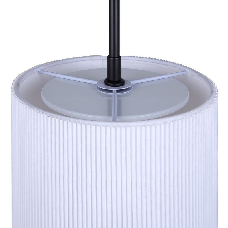 Canarm Carmynn 1 Light 8.13" Pendant, Black