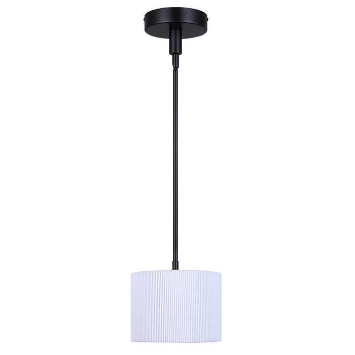 Canarm Carmynn 1 Light 8.13" Pendant, Black