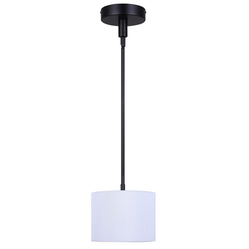 Canarm Carmynn 1 Light 8.13" Pendant, Black