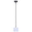Canarm Carmynn 1 Light 8.13" Pendant, Black