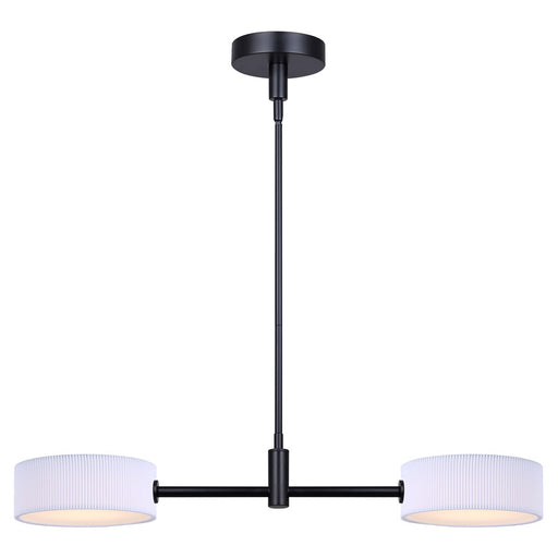 Canarm Carmynn 2 Light LED 8.13" Pendant, Black - LPL288A02BK