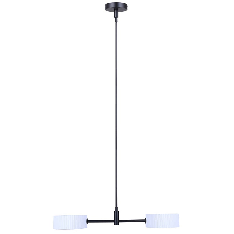 Canarm Carmynn 2 Light LED 8.13" Pendant, Black