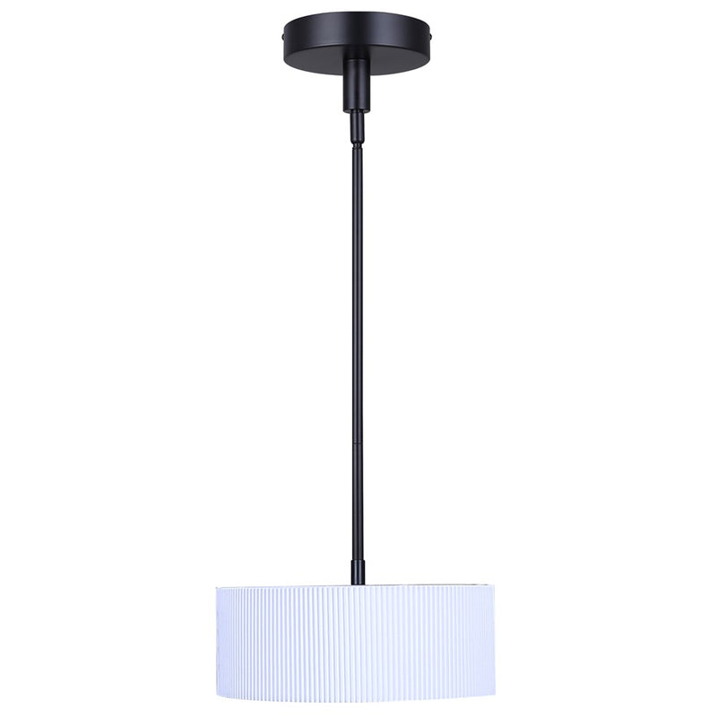 Canarm Carmynn 2 Light LED 8.13" Pendant, Black