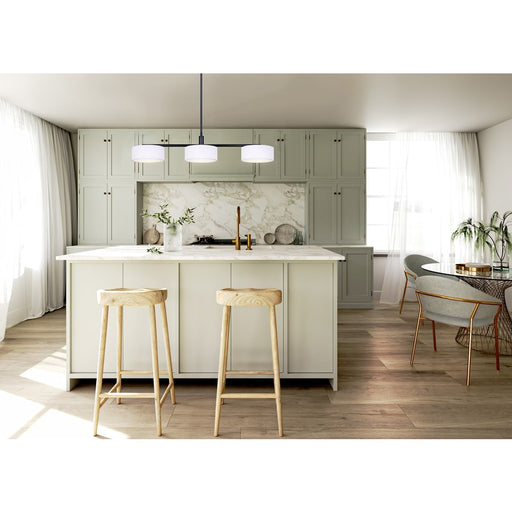 Canarm Carmynn 3 Light 8" LED Pendant, Black