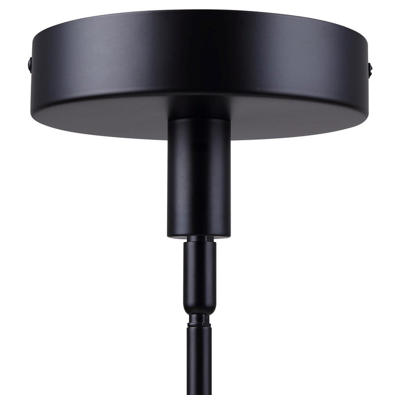 Canarm Carmynn 3 Light 8" LED Pendant, Black