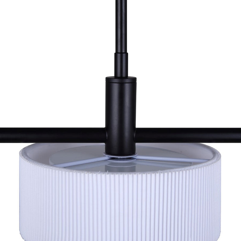 Canarm Carmynn 3 Light 8" LED Pendant, Black