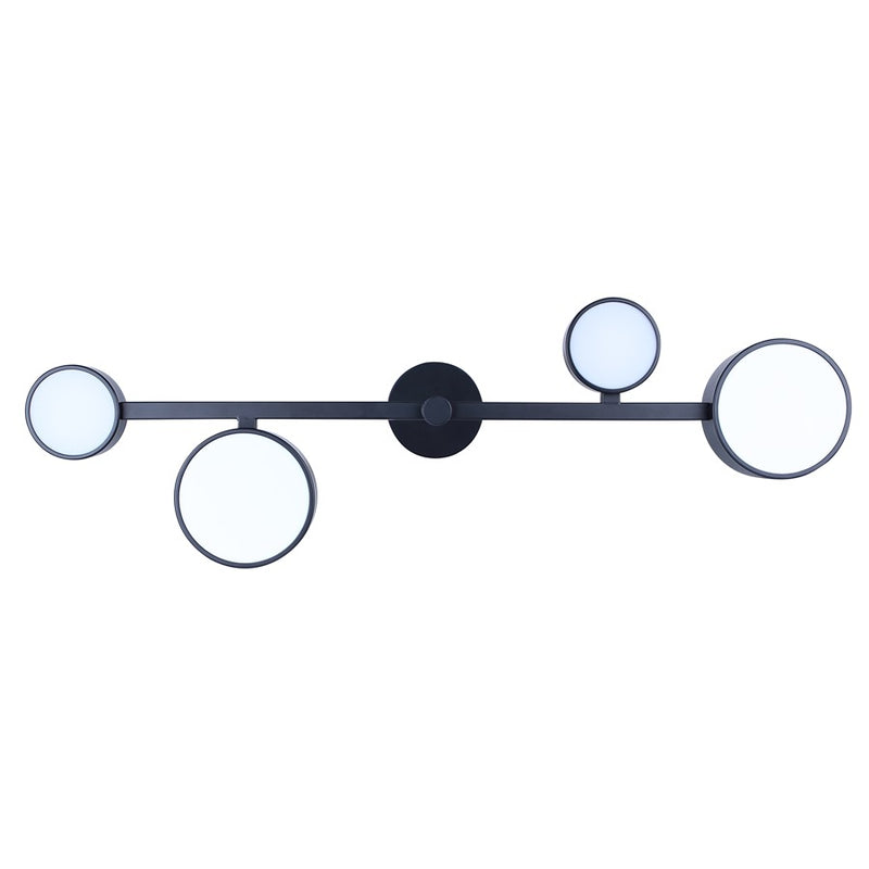 Canarm Montgomery 4 Light 34" Pendant, Black