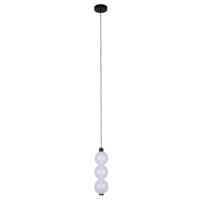 Canarm Melody 1 Light LED 5.13" Pendant, Black
