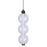 Canarm Melody 1 Light LED 5.13" Pendant, Black