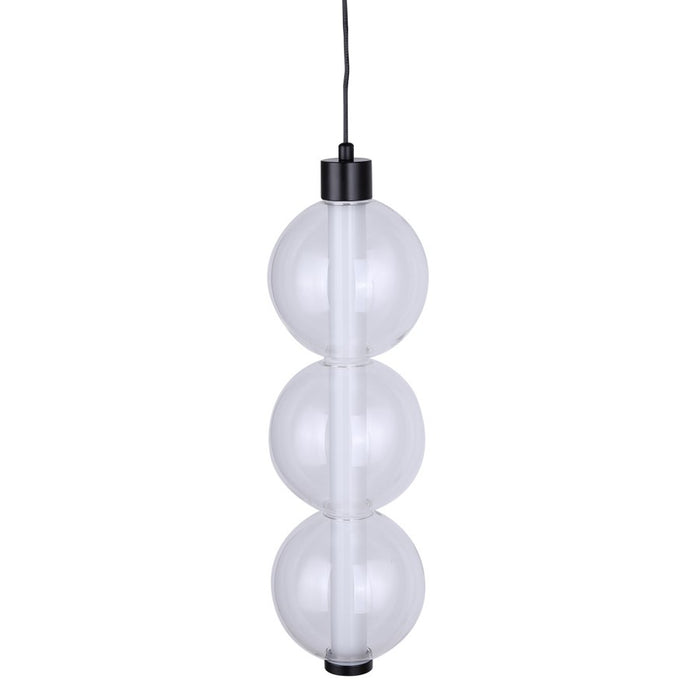 Canarm Melody 1 Light LED 5.13" Pendant, Black