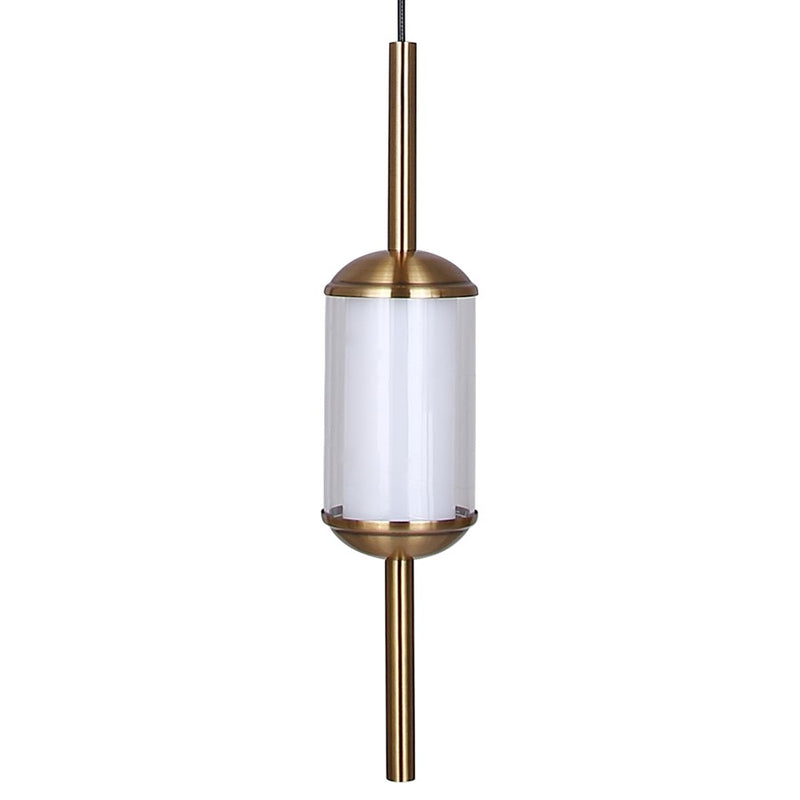 Canarm Lavene 14.63in 5-Light LED Pendant | Gold and Clear Acrylic | Dining Room & Kitchen Island | 14.6 x 14.6 x 17 in | Model LPL321A05GD