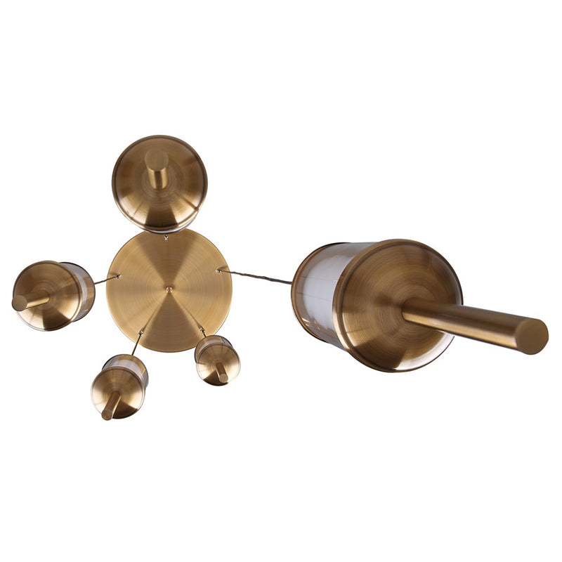Canarm Lavene 5 Light LED 14.63" Pendant, Gold