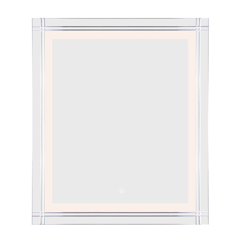 Canarm Madison 36x42in LED Mirror | Mirror Finish | Bathroom & Dressing Area | 36 x 36 x 42 in | Model LR8D01A3642D