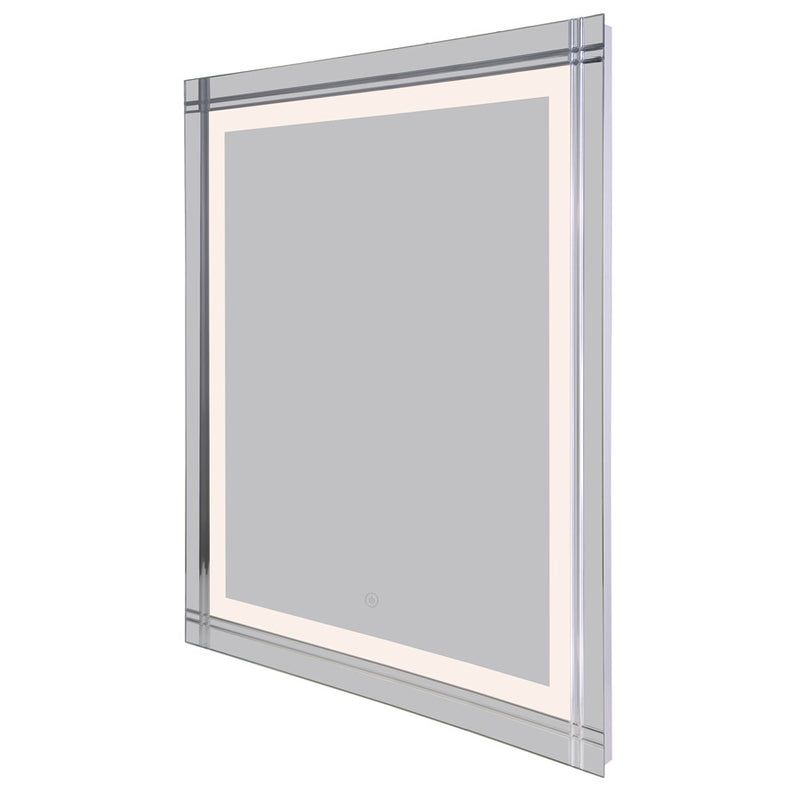 Canarm Madison 36x42in LED Mirror | Mirror Finish | Bathroom & Dressing Area | 36 x 36 x 42 in | Model LR8D01A3642D