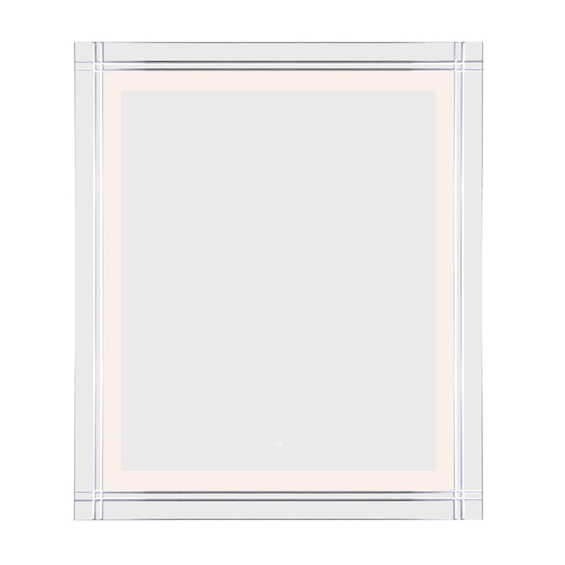 Canarm Madison 36x42in LED Mirror | Mirror Finish | Bathroom & Dressing Area | 36 x 36 x 42 in | Model LR8D01A3642D