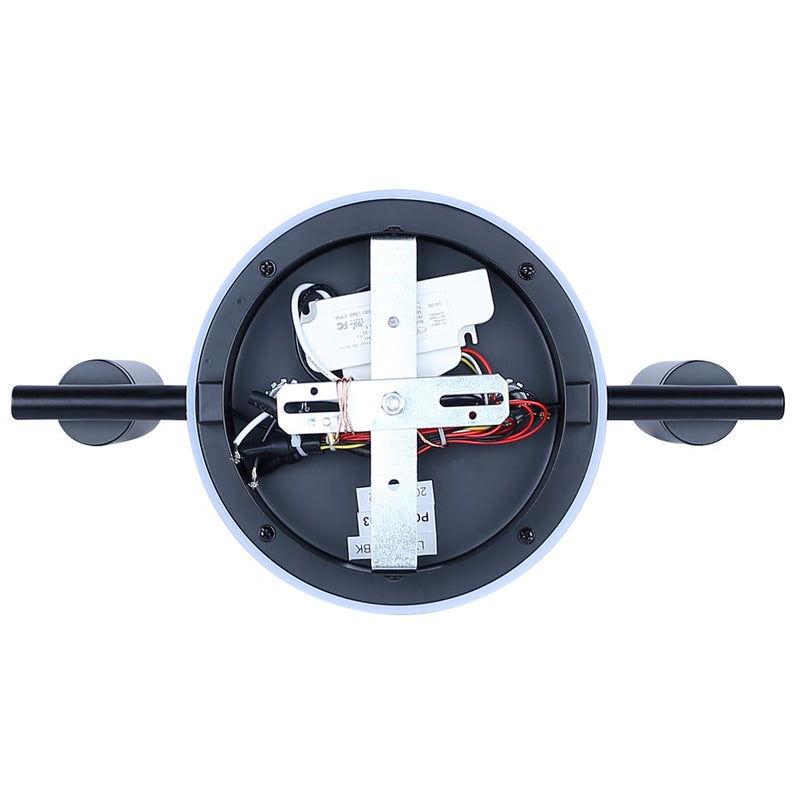 Canarm Denver 2 Light Track Lighting, Black
