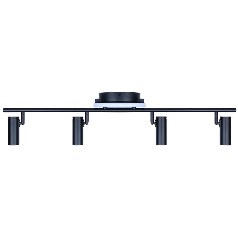 Canarm Denver 4 Light Track Lighting, Black