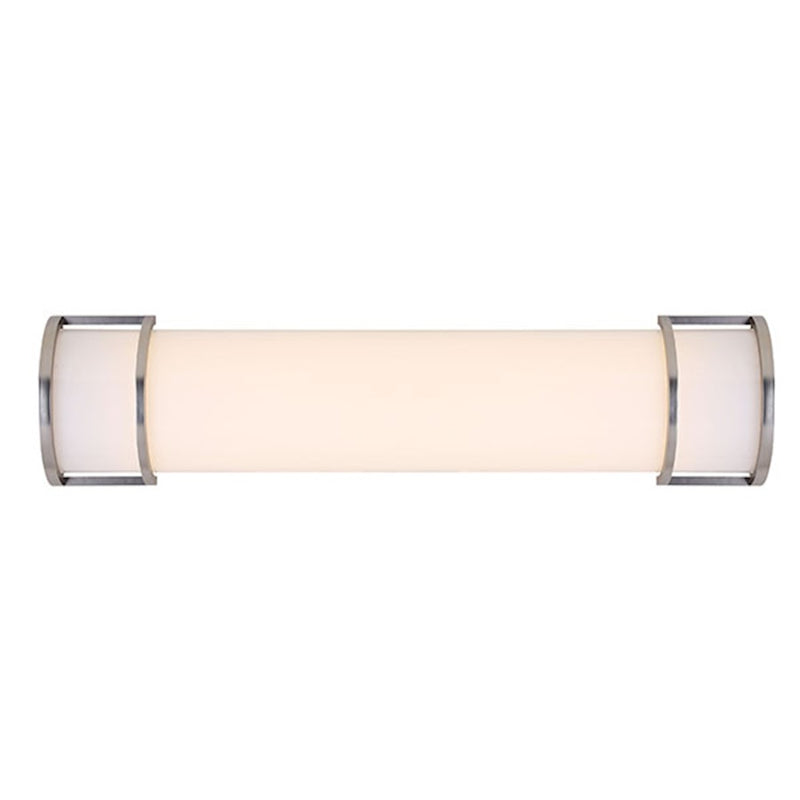 Canarm Nora 24in LED Vanity Light | Brushed Nickel and Acrylic Lens | Bathroom & Powder Room | 1700 Lumens, 3000K, Non-Dimmable | Model LVL113A24BN