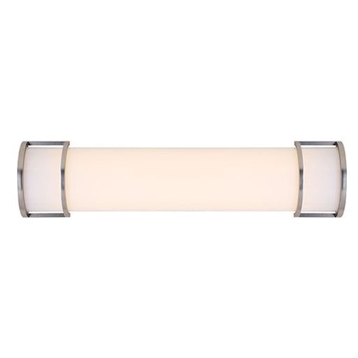 Canarm Nora 24in LED Vanity Light | Brushed Nickel and Acrylic Lens | Bathroom & Powder Room | 1700 Lumens, 3000K, Non-Dimmable | Model LVL113A24BN