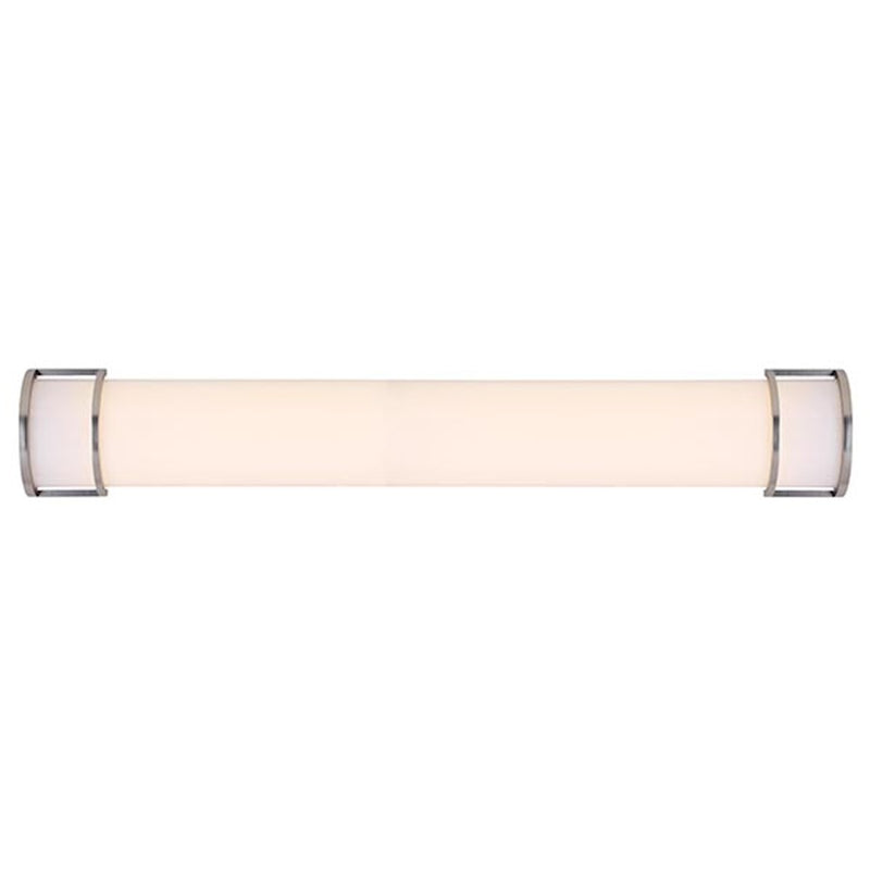 Canarm Nora 36in LED Vanity Light | Brushed Nickel and Acrylic Lens | Bathroom & Powder Room | 2400 Lumens, 3000K, Non-Dimmable | Model LVL113A36BN