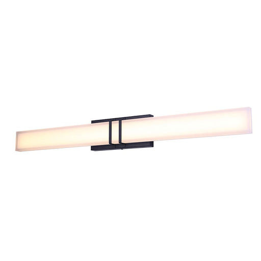 Canarm Carlyn 36in LED Vanity Light | Modern Black Finish | Bathroom & Powder Room | 36 x 2 x 4 in | Model LVL181A36BK