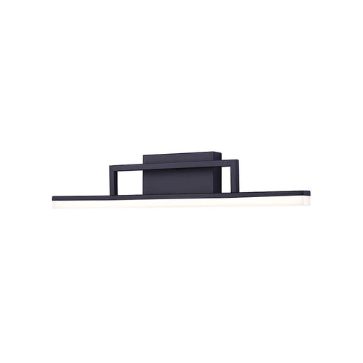 Canarm Caysen 24in LED Vanity Light | Matte Black Finish | Bathroom Vanity Lighting | 24 x 3.25 x 4.75 in | Model LVL208A24BK