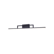 Canarm Caysen 36in LED Vanity Light | Matte Black Finish | Bathroom Vanity Lighting | 36 x 3.25 x 4.75 in | Model LVL208A36BK