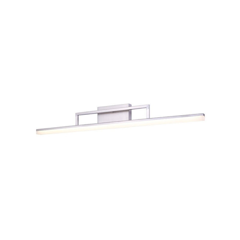 Canarm Caysen 36in LED Vanity Light | Brushed Nickel Modern Bath Bar | Bathroom & Powder Room | 36 x 5 x 3 in | Model LVL208A36BN