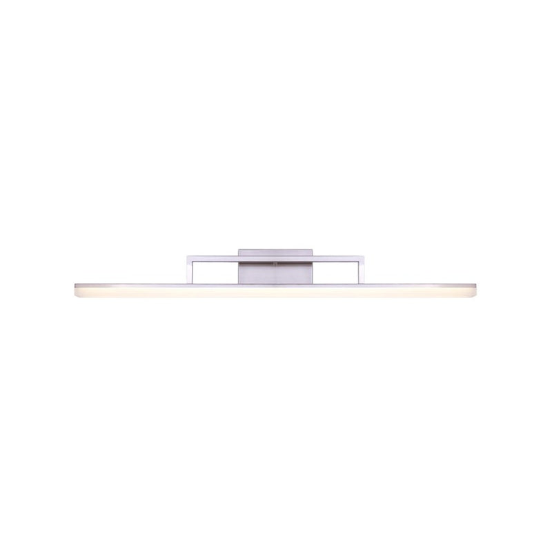 Canarm Caysen 36in LED Vanity Light | Brushed Nickel Modern Bath Bar | Bathroom & Powder Room | 36 x 5 x 3 in | Model LVL208A36BN
