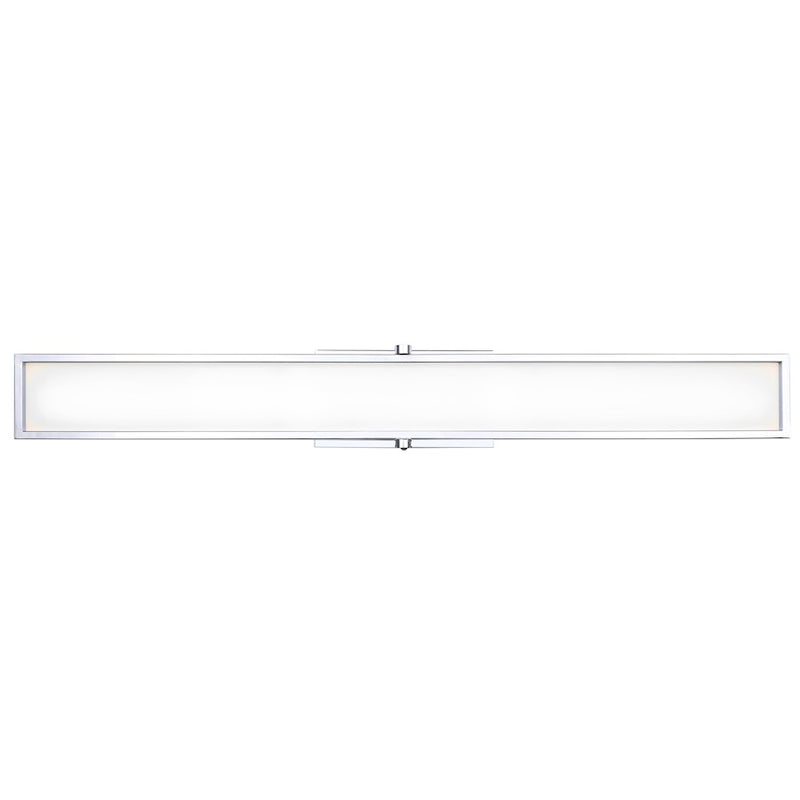 Canarm Pax 36in 1-Light LED Vanity Light | Modern Chrome and Flat Opal Glass | Bathroom Vanity | 36 x 2.75 x 4.75 in | Model LVL229A36CH