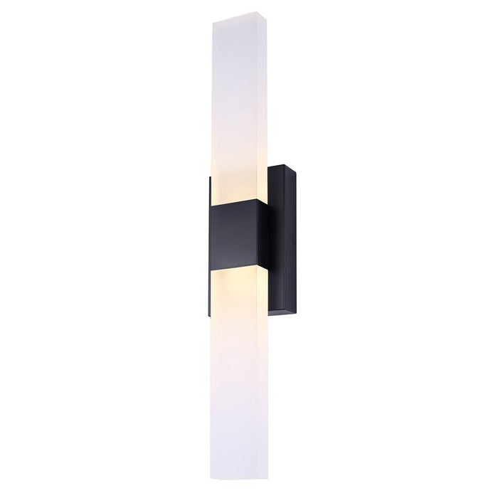 Canarm Farrow 2 Light 4.75" Vanity, Black - LVL291A02BK