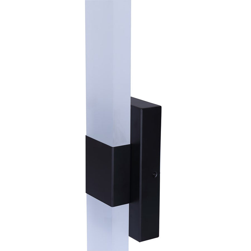 Canarm Farrow 2 Light 4.75" Vanity, Black