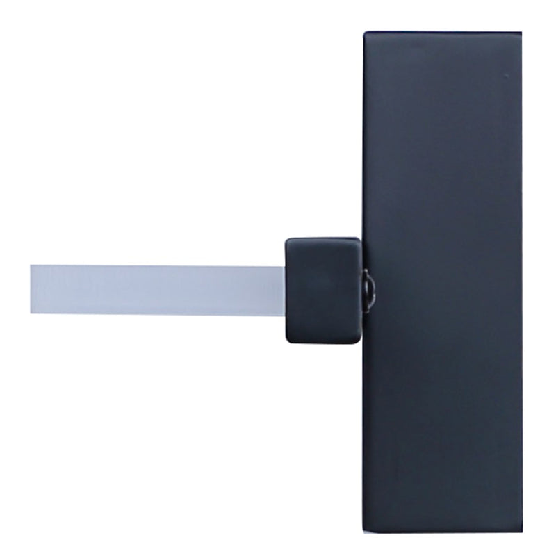 Canarm Madison 24.13in 1-Light LED Vanity Light | Modern Matte Black Steel | Bathroom & Dressing Area | 24.13 x 3.75 x 4.38 in | Model LVL327A24BK