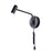 Canarm Teo 1 Light LED 6" Sconce, Black