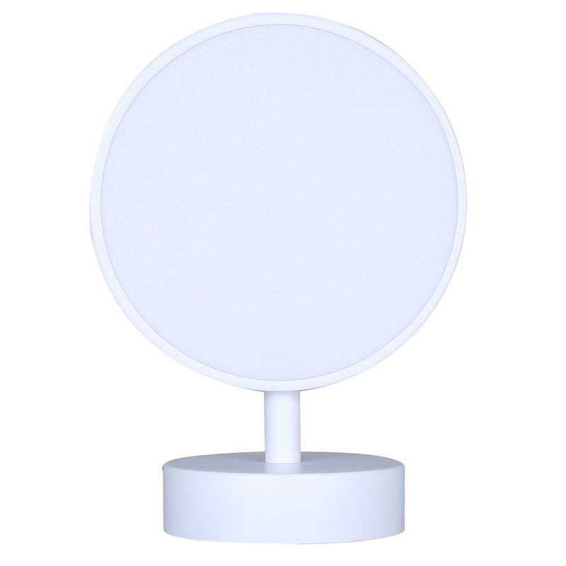 Canarm Zaria 8in 1-Light LED Wall Sconce | Modern Matte White Metal & Acrylic | Hallway & Bathroom Light | 800 Lumens, 3CCT | Model LWF281A01WH