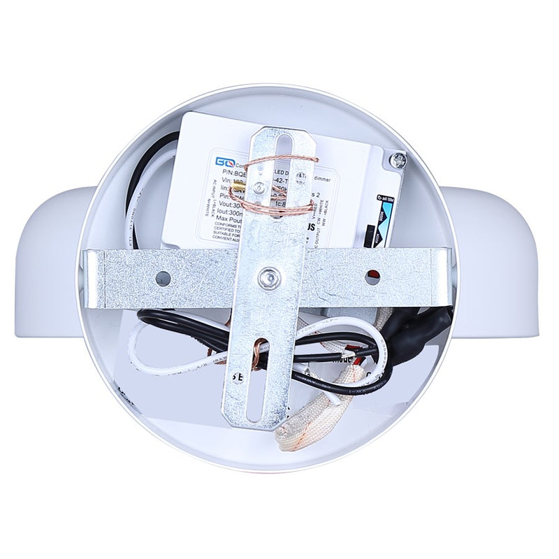 Canarm Zaria 1 Light Wall Light, White